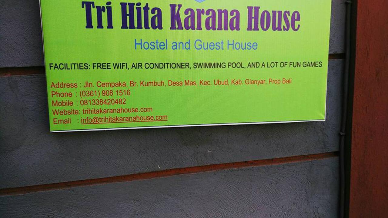 Hotel Tri Hita Karana House à Mas  Extérieur photo